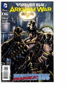 Lot Of 4 Forever Evil Arkham War DC Comic Books # 1 2 4 5 Batman Gotham J209