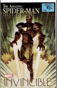 The Amazing Spider-Man #628 Iron Man Cover (2010)