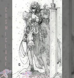 ABSOLUTE WONDER WOMAN #1 1:100 JIM LEE INCENTIVE RATIO VARIANT PREORDER 10/23☪