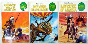King Classics Lot 3 #Around World 11, 5 Weeks Balloon 20, Arabia 24 1979 Comics