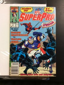 NFL Superpro #1 Newsstand Edition (1991) (FN)