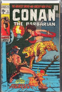 Conan the Barbarian #5 (1971) Conan