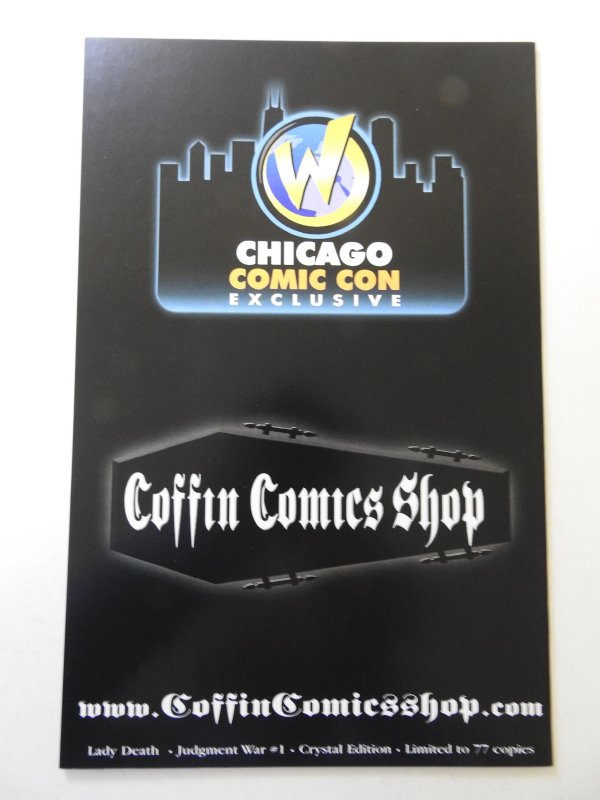 Lady Death Judgement War #1 Crystal Edition NM Condition!