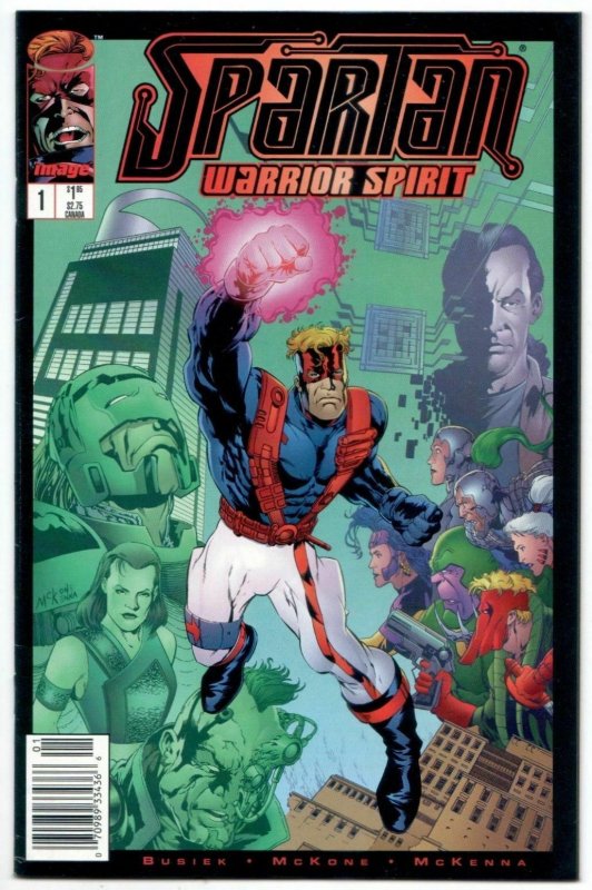 Spartan Warrior Spirit #1 (Image, 1995) VF/NM