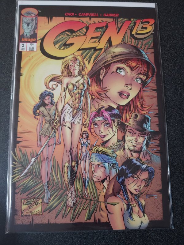 GEN 13 #3 SCOTT CAMPBELL NM