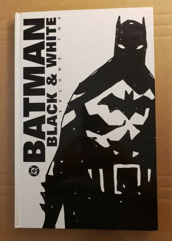 BATMAN BLACK & WHITE VOLUME TWO HARD COVER GRAPHIC NOVEL USED