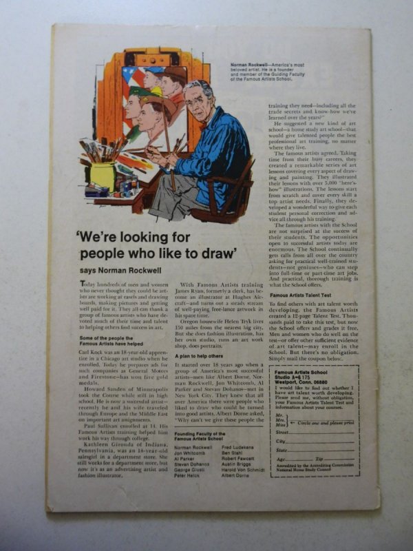 The Avengers #70 (1969) VG- Condition cover & cf detached at 1 staple