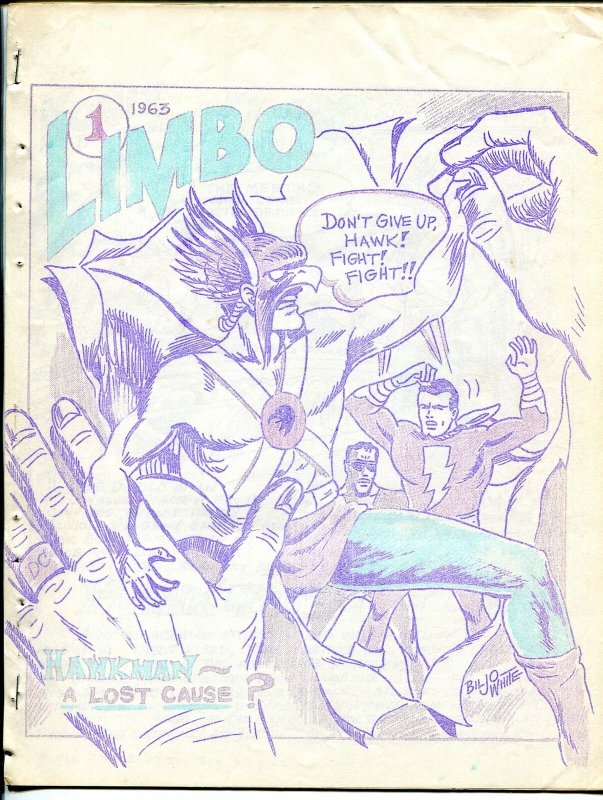 Komix Illustrated #10 1963-Biljo White-Limbo #1 Special Edition-Capt Marvel-VG-