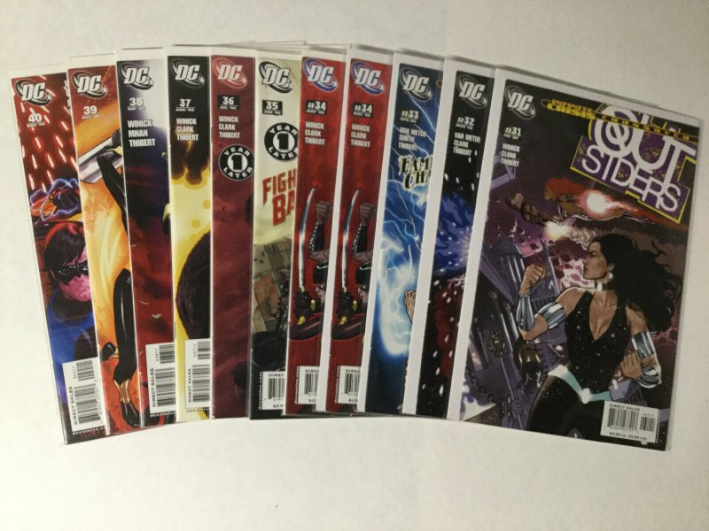 Outsiders 1 2 3 4 5 6 7 8 9 10 11 12 13-50 Complete Lot Set Run Nm Near Mint Dc