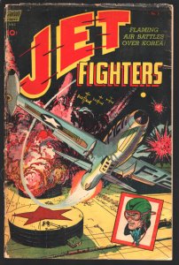 Jet Fighters #5  1952 - Standard  -G/VG - Comic Book