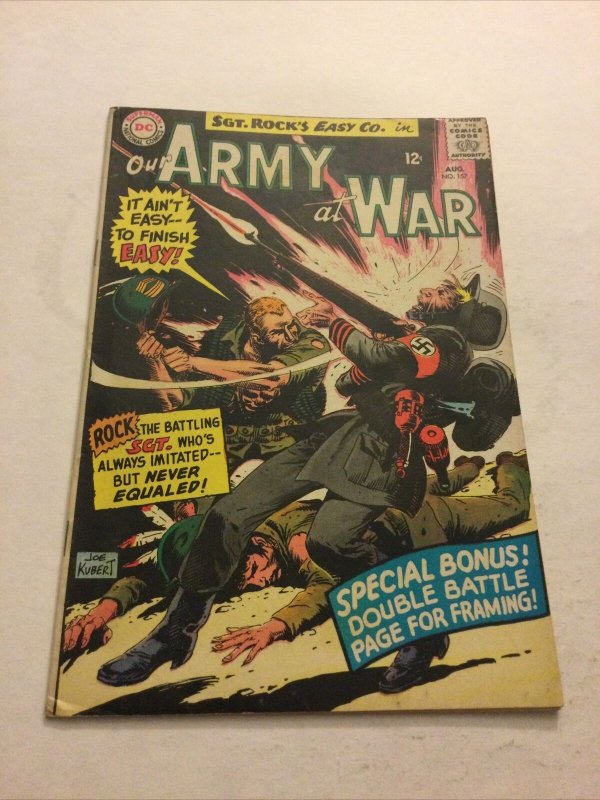 Our Army At War 157 Vf- Very Fine- 7.5 DC Comics