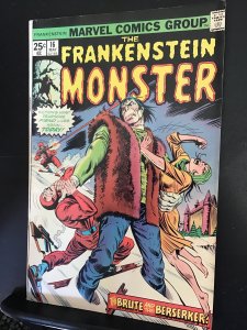 The Frankenstein Monster #16 (1975) mid-high-grade Val Meyerik art!  FN/VF Wow