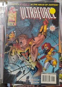 ULTRAFORCE  # 8 1996   MALIBU MARVEL  ULTRAVERSE PRIME BLACK KNIGHT