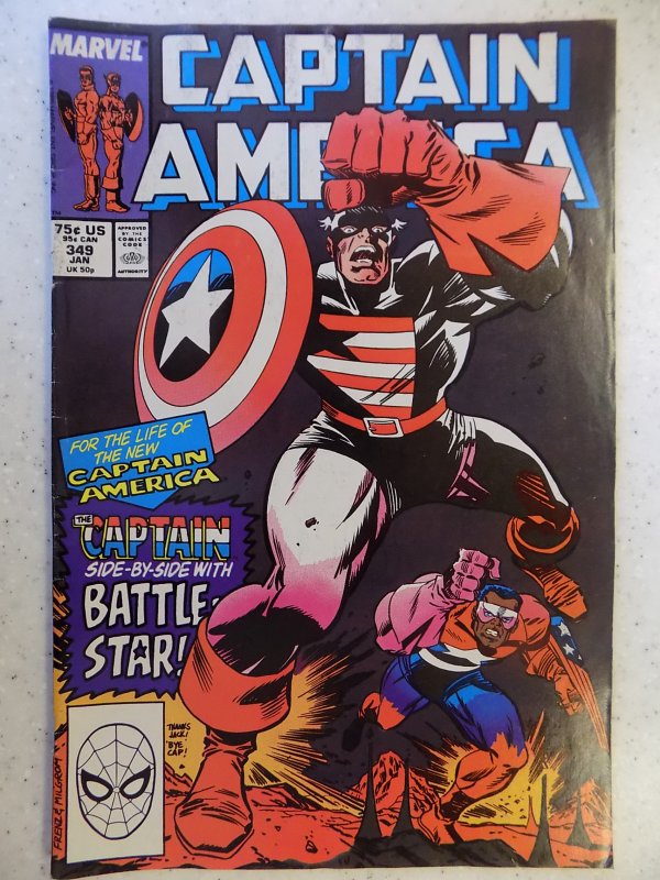 Captain America #349 (1989)