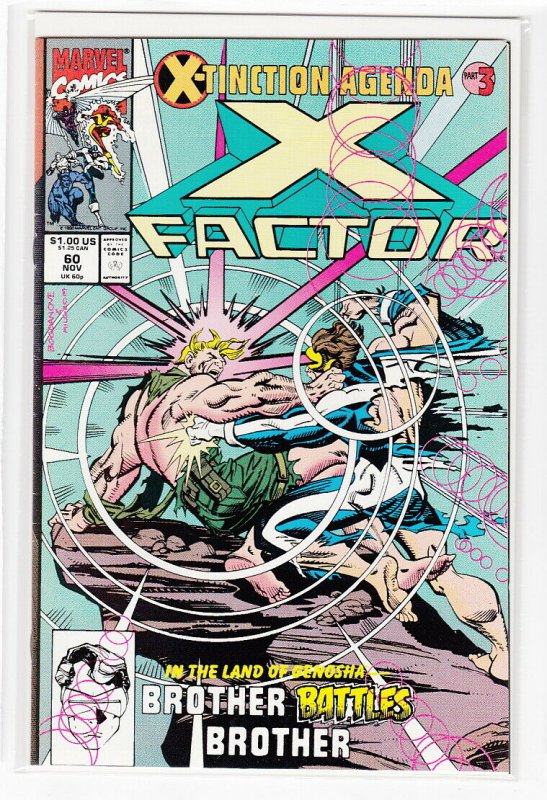 X-FACTOR (1986 MARVEL) #60 VF- A08731