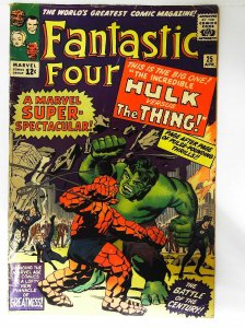 Fantastic Four (1961 series)  #25, VG+ (Actual scan)