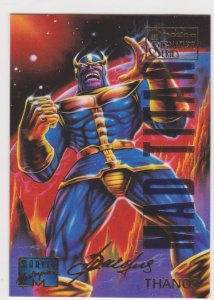 1995 Marvel Masterpieces Emotion Signature Series #98 Thanos