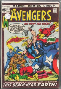The Avengers #93 (1971) The Avengers