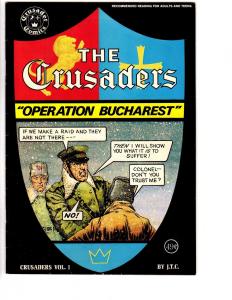 CRUSADERS 1 VG+ (OPERATION BUCHAREST-49 CENT CVR)