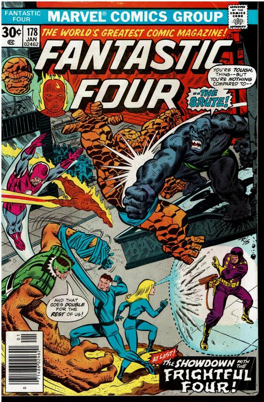 Fantastic Four #178, 5.0 or Better vs Impossible Man