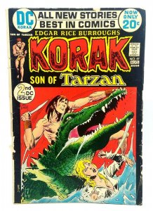 Korak Son of Tarzan #47 (1972) DC Comics Edgar Rice Burroughs