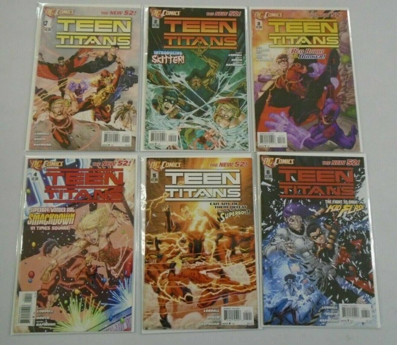 Teen Titans (4th series) NEW 52 lot:#1-12 8.0 VF (2011-12) 