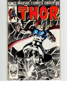 Thor #334 Direct Edition (1983) Thor