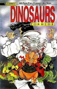 Dinosaurs For Hire Fall Classic #1 VG ; Eternity | low grade comic Elvis Cover