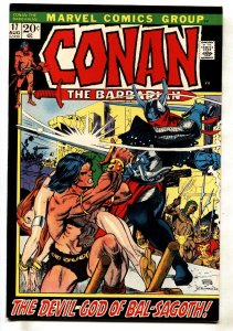 CONAN THE BARBARIAN #17--1972--MARVEL--comic book--VF