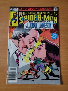 Spectacular Spider-Man #80 Newsstand Variant ~ VF - NEAR MINT NM ~ 1983 Marvel