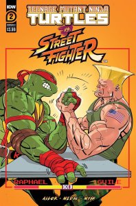 Tmnt Vs Street Fighter #2 (of 5) Cvr C Reilly Idw-prh Comic Book