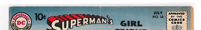 Superman’s Girlfriend Lois Lane (1958) #18 VG/FN