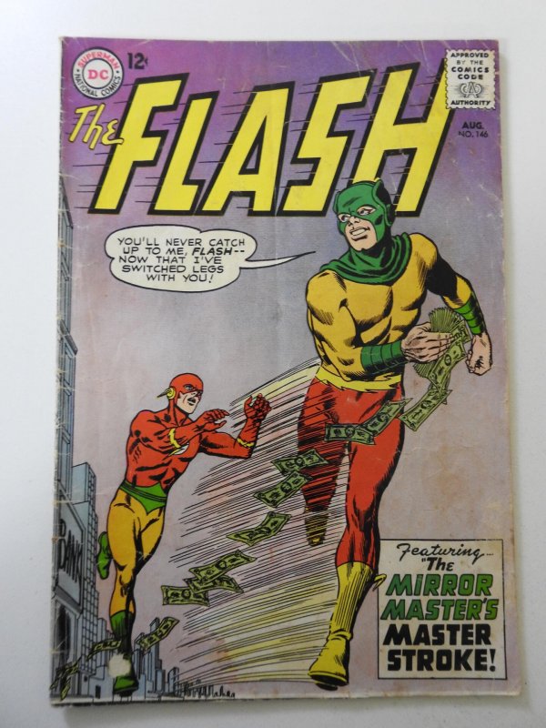 The Flash #146 (1964) VG- Condition! tape pull fc