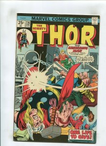 THOR #236 (6.5) *FISHERMAN* ONE LIFE TO GIVE 1975