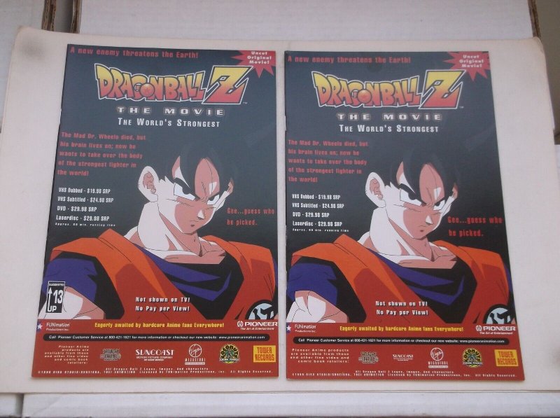 Dragon Ball Z #1 Viz Media Comics 1999 Goku 12th Printing