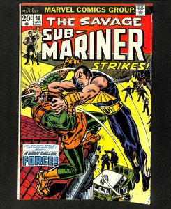 Sub-Mariner #68 On the Brink of Madness! John Romita Cover!
