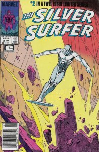 Silver Surfer, The (Epic Limited Series) #2 (Newsstand) FN ; Marvel | Moebius St