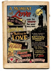 Girls' Romances #55 comic book 1958 - DC Romance- Wild horse cover