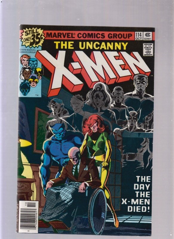 Uncanny X-Men #114 - Newsstand (8/8.5) 1978