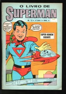 Superman #5 1980-Ebal-Superman-Johnny Quick-Lois Lane-Brazilian edition-Portu...