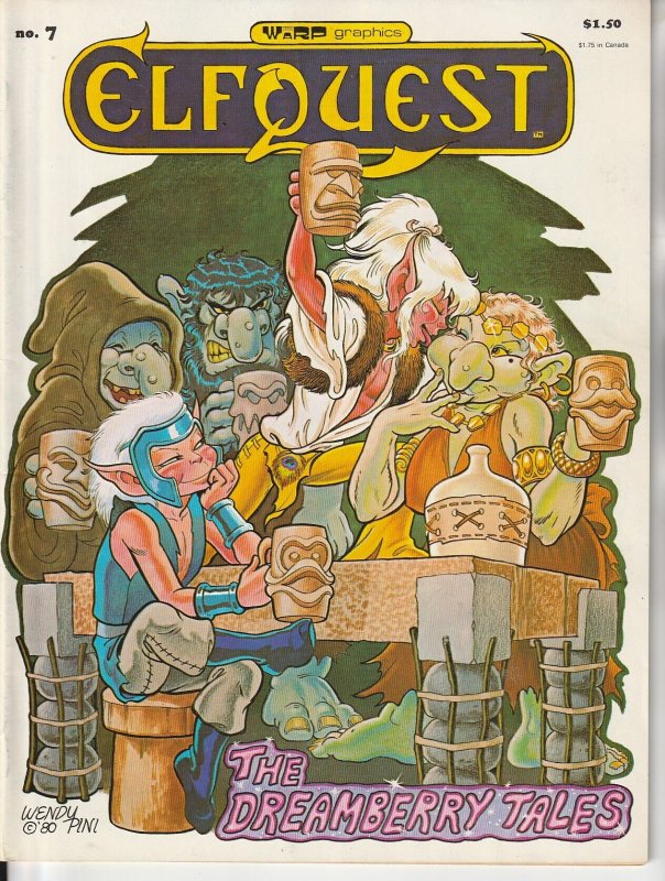 ElfQuest #6,7,8,9,10 (1980)  The Original Warp Graphic Series !