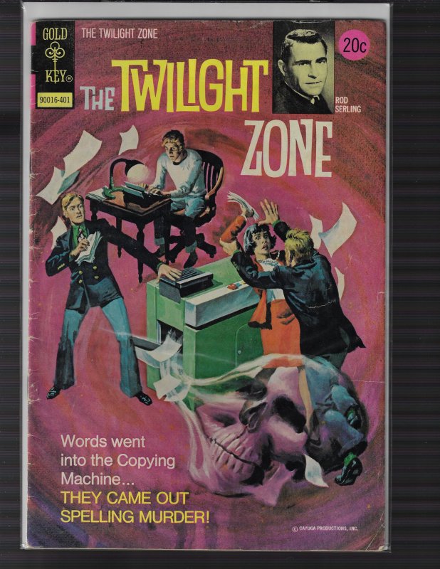 Twilight Zone #54 (Gold Key, 1974)