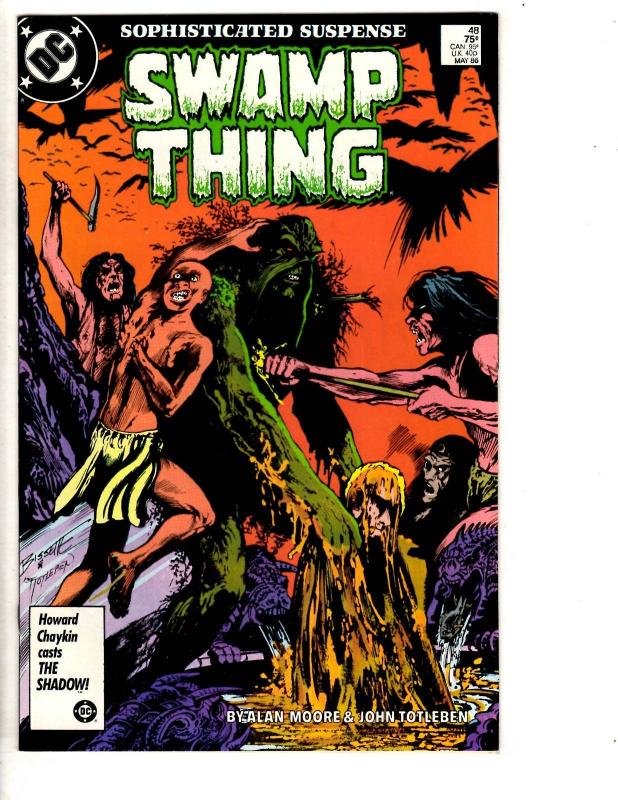 Swamp Thing # 48 NM DC Comic Book Alan Moore Batman Superman Flash Aquaman TD6