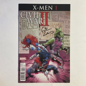 Civil War II X-Men 1 2016 Signed by Cullen Bunn Marvel NM near mint Variant