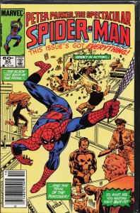 The Spectacular Spider-Man #83 (1983) Spider-Man