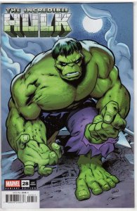 INCREDIBLE HULK #28 MARVEL COMICS 2025 GREG LAND VARIANT NM
