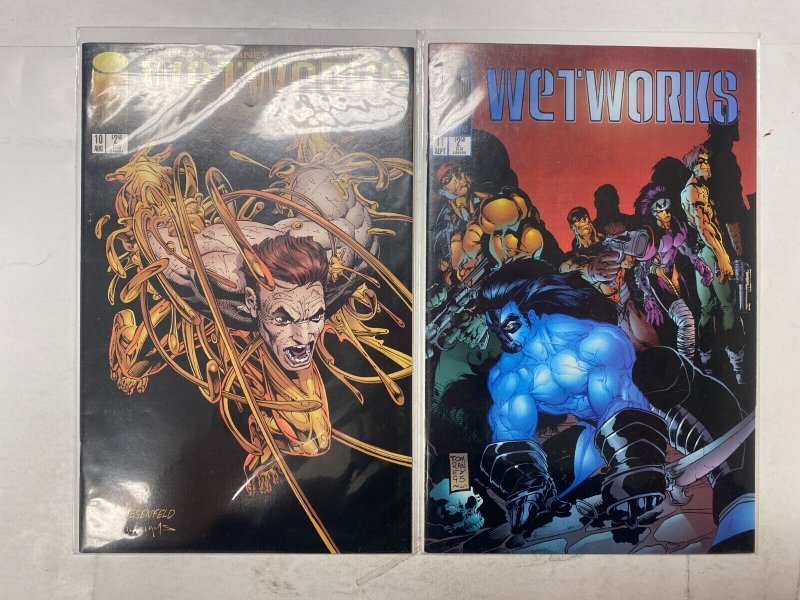 5 IMAGE comic books Wetworks #10 11 Sourcebook Prophet #5 7 63 KM40