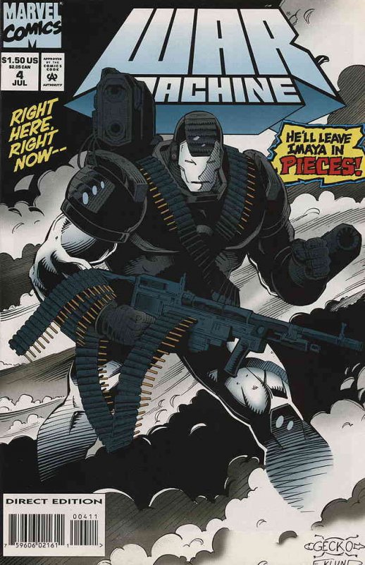 War Machine #4 FN ; Marvel  Comic Books - Modern Age, Marvel, Superhero /  HipComic