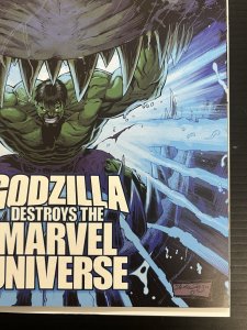 Godzilla Destroys The Marvel Universe #4 1:25 Netho Diaz Var IN-HAND PROSHIPPER