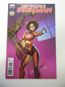 Invincible Iron Man #1 Midtown Comics Cover (2017) NM Condition